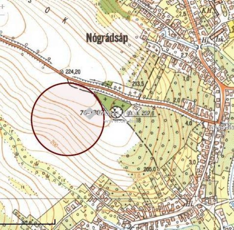2685 Nógrádsáp , Nógrádsáp, Műemléki környezetben PANORÁMÁS telek! — 1/4