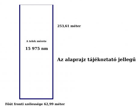 Eladó Telek 2364 Ócsa Autópályák közelében külterületi telek