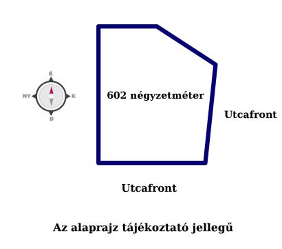 Eladó Telek 6725 Szeged 6725 Szeged, Paprika utca