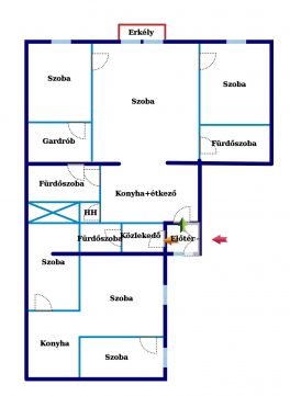 Eladó Lakás 1137 Budapest 13. kerület PANORÁMÁS OKOSOTTHON A NYUGATINÁL LOFT STÍLUSBAN