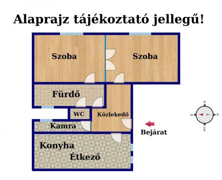 Eladó Lakás 1074 Budapest 7. kerület 7. kerület -Zsinagóga mellett - magas emeleti lakás-szép liftes házban-befektetői áron eladó