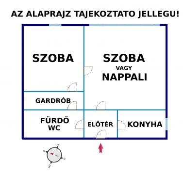 Eladó Lakás 1144 Budapest 14. kerület PANELPROGRAMOS LAKÁS 2 KÜLÖNNYÍLÓ SZOBÁVAL