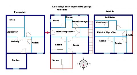 Eladó Ház 2621 Verőce Központ közeli