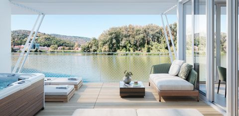 Eladó Lakás , Panorámás Luxus Apartmanok a Tiszánál