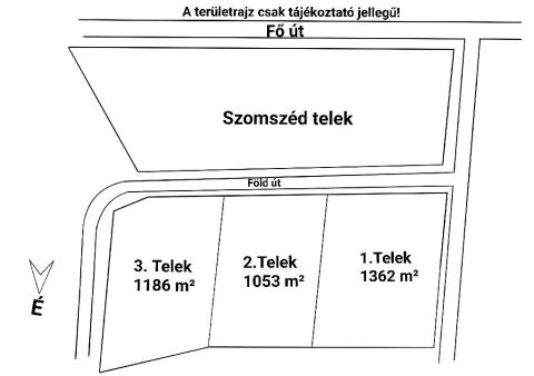 Eladó Telek 2750 Nagykőrös 2750 Nagykőrös, Zártkert