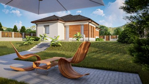Eladó Ház 6000 Kecskemét ,  Nappali + 4 szobás ÚJ HÁZ - 707 nm-es önálló telken