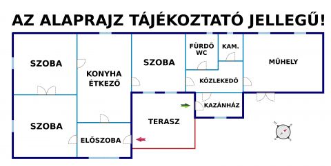 Eladó Ház 2364 Ócsa FELÚJÍTANDÓ CSALÁDI HÁZ!