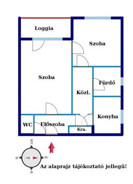 Kiadó Lakás 1214 Budapest 21. kerület Zöld, parkos környezetben, 52m2-es, erkélyes, 2 szobás, felú