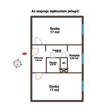Eladó Lakás 1039 Budapest 3. kerület Nyugati tájolású 2 szobás lakás Békásmegyeren eladó