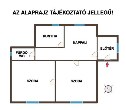 Eladó Ház 2220 Vecsés KÉT SZOBA + NAPPALIS CSALÁDI HÁZ 