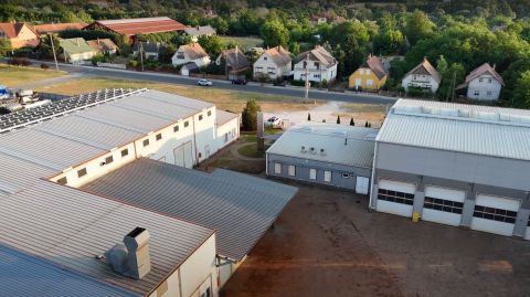 Kiadó Ipari 2112 Veresegyház , Ipari létesítmény- Acélipari gyártó üzem, raktár, irodák