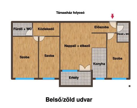 Eladó Lakás 1082 Budapest 8. kerület 