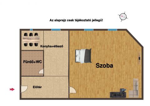 Eladó Lakás 1046 Budapest 4. kerület Újpest  Szent László téren tégla lakás +31nm-es külön tároló