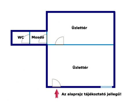 Kiadó Üzlethelyiség 7064 Gyönk Dózsa tér