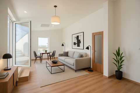 Eladó Lakás 1138 Budapest 13. kerület , Felső emeleti, nagy teraszos, panorámás