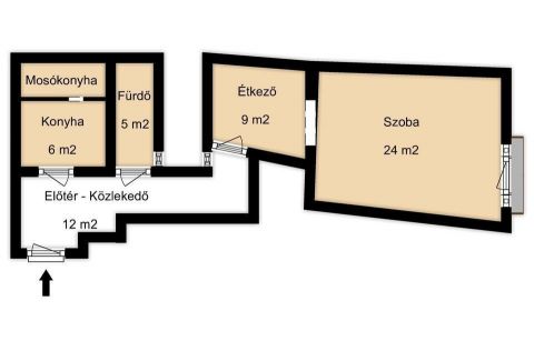 Eladó Lakás 1086 Budapest 8. kerület 1086 Budapest 8, Baross utca