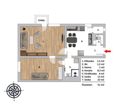 Eladó Lakás 1098 Budapest 9. kerület 