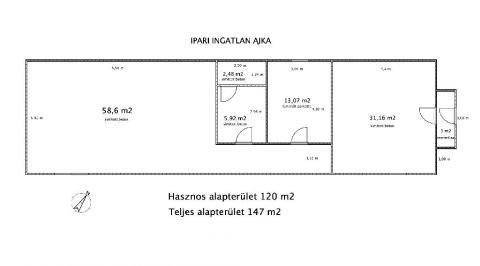 Eladó Ipari 8400 Ajka 8400 Ajka, gyártelep