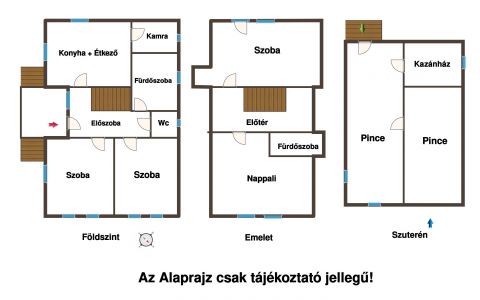 Eladó Ház 2220 Vecsés Erzsébet tér közelében