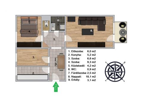 Eladó Lakás 1193 Budapest 19. kerület 