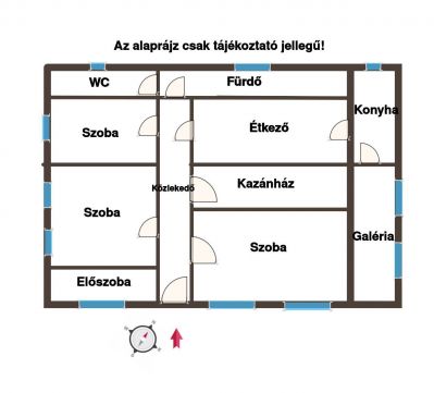 Eladó Ház 6600 Szentes Eladó téglaépítésű, világos és tágas lakás!