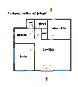 Kiadó Üzlethelyiség 1196 Budapest 19. kerület Vas Gereben utca