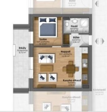 Eladó Lakás 9700 Szombathely , Kiara Garden lakópark