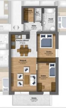 Eladó Lakás 9700 Szombathely , Kiara Garden lakópark