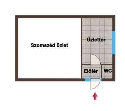Eladó Üzlethelyiség 2451 Ercsi 