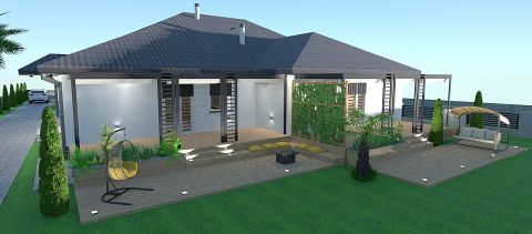 Eladó Ház 2454 Iváncsa , Újépítéssű ikerfél, nappali + 3 szoba, duplakomfort