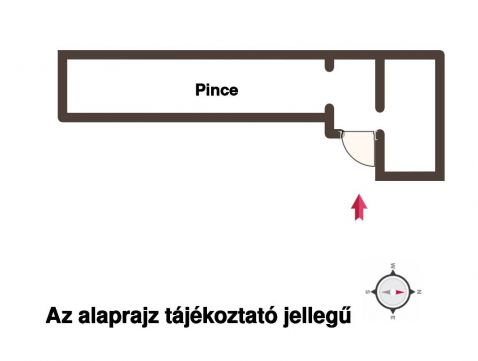 Eladó Tároló/Raktár 9400 Sopron Széchenyi térnél 203,53 m2-es pince eladó!