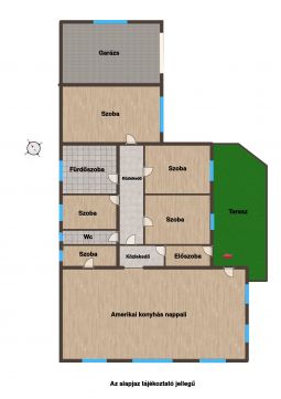 Eladó Ház 5126 Jászfényszaru Aszfalton utcában újépítésű ház 