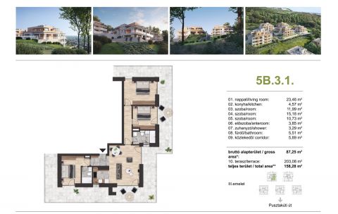 Eladó Lakás 1038 Budapest 3. kerület , Csillaghegy 