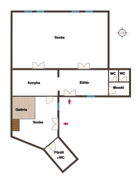 Eladó Lakás 1065 Budapest 6. kerület Bajcsy-Zsilinszky úton 2 bejáratos lakás