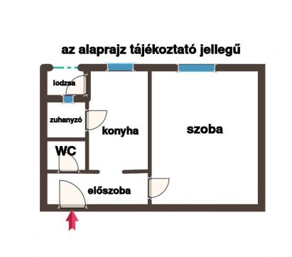 Eladó Lakás 1101 Budapest 10. kerület Doba és Nyerő utca sarkánál, erkélyes kis lakás!