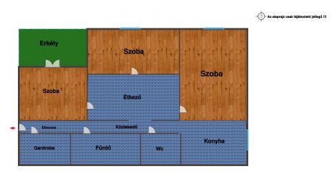 Eladó Lakás 1043 Budapest 4. kerület Virág
