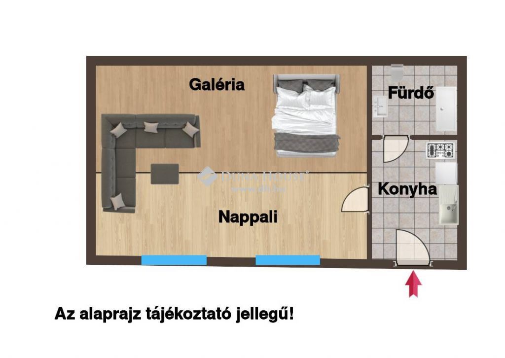 1091 Budapest 9. kerület , Klinikák metromegállónál kiadó lakás — 1/7