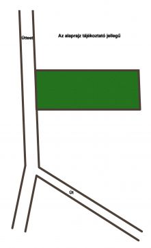 Eladó Telek 2373 Dabas Dabas csendes, városszéli aszfaltozott utcája