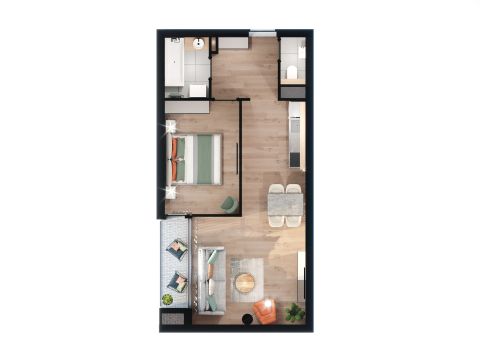 Eladó Lakás 1076 Budapest 7. kerület , Városliget és Keleti közelében ÚJÉPÍTÉSŰ lakások 