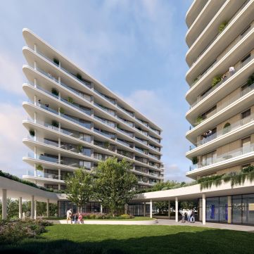 Eladó Lakás Új építésű lakások a 11. kerület Duna-partján – I. ütem