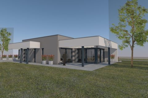 Eladó Ház 6000 Kecskemét , Minimál stílusú ház az Arborétum közelében