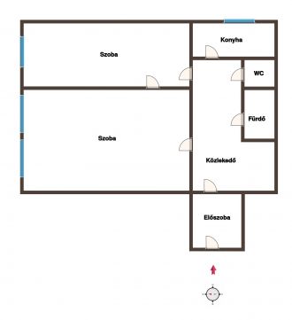 Eladó Lakás 6000 Kecskemét Szép lakás tóra néző kilátással 