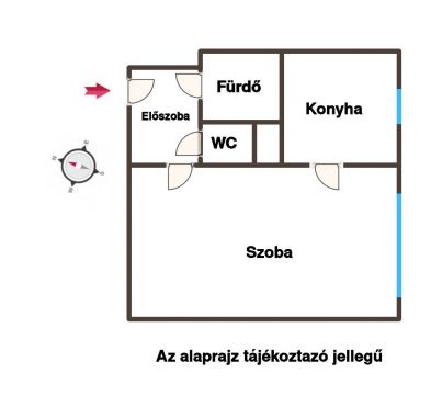 Eladó Lakás 1044 Budapest 4. kerület Újpesti modern garzon