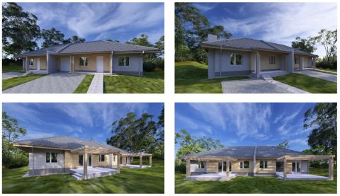 Eladó Ház 1224 Budapest 22. kerület , 3 hálós újépítésű ikerház garázzsal Nagytétény Rózsadombján