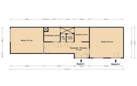 Eladó Lakás 1083 Budapest 8. kerület 1083 Budapest 8, Corvin negyed