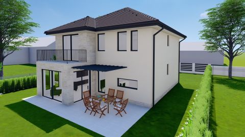 Eladó Ház 1161 Budapest 16. kerület SASHALOM, ÚJ ÉPÍTÉSŰ, N+4 SZOBÁS, 168m2-es, KÉTSZINTES HÁZ