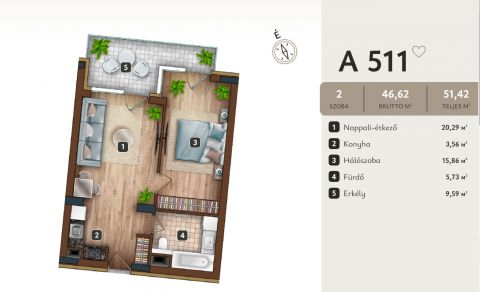 Eladó Lakás 1138 Budapest 13. kerület 