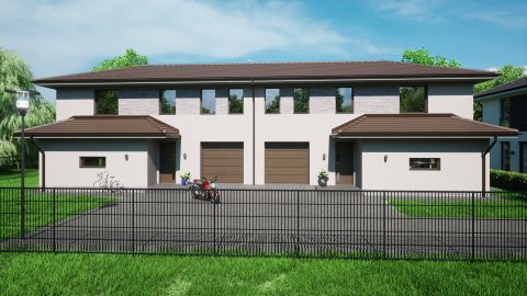 Eladó Ház 4031 Debrecen Új építésű ikerházak – Debrecen Hatvan utcai kert