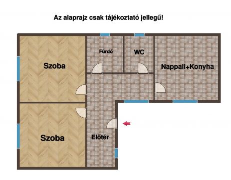 Eladó Ház 2740 Abony Abony csendes utcában 2 szoba + nappalis 83 nm-es ház eladó