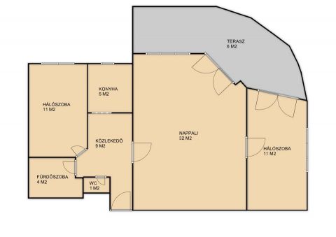 Eladó Lakás 4246 Nyíregyháza 4400 Nyíregyháza, Belváros